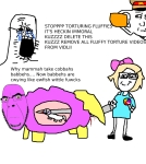 character:cobson character:soylita character:yurijak fluffy gore kuz lollipop meta:namefags // 800x893 // 58KB