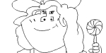 character:impjak character:soylita lollipop oekaki // 500x250 // 18KB