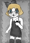 artist:huwabag character:soylita goth // 1000x1420 // 897KB