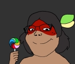 brown_skin character:kuruminha character:soylita lollipop // 1012x861 // 20KB