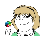 character:satoko_houjou character:soylita higurashi lollipop // 1012x861 // 54KB