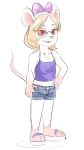 artist:cobra character:alice character:soylita full_body furry mouse // 685x1215 // 271KB