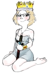 artist:cobra character:soylita cross crown feet // 542x814 // 219KB