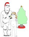 character:cobson character:soylita christmas lollipop naked // 2908x3705 // 567KB