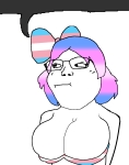 character:soylita flag flag:transgender_pride_flag speech_bubble tranny // 1084x1374 // 82KB