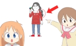 character:soylita character:two_pointing_soyjaks nichijou // 1102x675 // 419KB