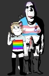 character:cobson character:rapeson character:shoyta flag flag:lesbian_pride_flag flag:lgbt_pride_flag flag:transgender_pride_flag tranny // 2300x3500 // 180KB