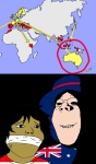 brown_skin character:gapejak_female character:shoyta flag flag:australia flag:indonesia map // 972x1656 // 550KB