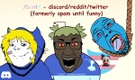 4chan bant character:bernd character:cirno character:el_perro_rabioso character:impjak character:shoyta discord fumo reddit touhou twitter // 1728x1032 // 723KB