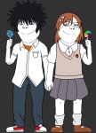 a_certain_scientific_railgun character:shoyta character:soylita full_body lollipop // 968x1341 // 319KB