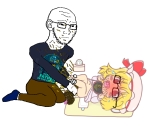 character:flandre_scarlet character:soyak diaper gyate_gyate poop scat touhou // 622x527 // 963KB