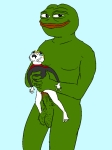 character:pepe character:shartycuck frog // 507x676 // 59KB