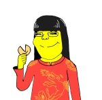 asian character:soylita chinese dragon yellow_skin // 1436x1408 // 48KB