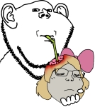 character:impjak character:soylita drinking gore guro straw // 740x826 // 91KB