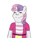 artist:coke character:soylita equestria_girls my_little_pony sweetie_belle // 1436x1408 // 35KB