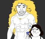 buff character:chudjak character:soylita flag flag:israel lollipop star_of_david // 1024x909 // 249KB