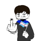 character:jartycuck flag flag:transgender_pride_flag // 911x877 // 203KB