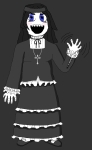 character:soytan cross full_body goth vampire // 1352x2196 // 68KB