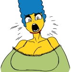 character:cobbess character:marge_simpson // 850x859 // 55KB