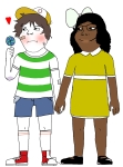 brown_skin character:shoyta character:soylita full_body lollipop // 1979x2660 // 503KB