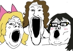 artist:drawkleki character:gapejak character:markiplier_soyjak character:soylita character:soytan character:tony_soprano_soyjak meta:namefags // 828x581 // 107KB
