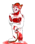 blood character:shartycuck gore guro // 559x710 // 167KB