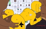 bbc blacked character:janny flag flag:transgender_pride_flag queen_of_spades // 1338x858 // 349KB