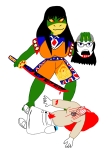 anurans blood character:soytan frog gore // 800x1066 // 197KB