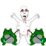 anurans blood character:cobson frog gore // 1000x1000 // 222KB