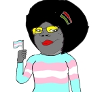 character:soylita flag flag:pan-african flag:transgender_pride_flag soot tranny // 696x629 // 117KB