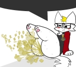 boykisser character:shartycuck fart furry scat speech_bubble // 850x756 // 400KB