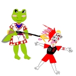 aids anurans character:shartycuck frog nazi weapon // 1000x1000 // 200KB