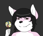 character:sashabelle character:shoyta cub flag:maps_pride_flag furry lollipop // 1010x861 // 47KB