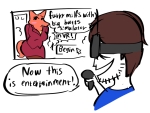 big_breasts big_butt blushing breasts butt character:jartycuck city controller fox furry game milf orange_skin tail undershirt virtual_reality // 741x561 // 87KB