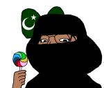 brown_skin character:soylita flag:pakistan hijab lollipop meta:deleted_from_soybooru // 1012x861 // 151KB