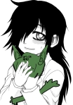 character:impjak character:tomoko_kuroki green // 407x582 // 107KB