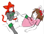 character:moot character:tama lesbian sex yuri // 1149x889 // 578KB