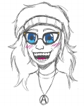 character:soytan fanart high_effort scary smiling soyjak teeth // 552x693 // 130KB