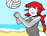 beach character:tama swimsuit // 3200x2500 // 412KB