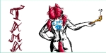 character:tama naked oekaki // 1317x669 // 268KB