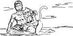 artist:sleep_chvd character:tama oekaki // 500x250 // 29KB