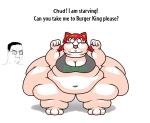character:chudjak character:tama fat full_body glasses weight_gain // 850x702 // 288KB