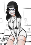 artist:cobra breasts character:soytan open_mouth underwear // 526x761 // 228KB