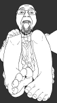 character:bernd feet skirt soyjak // 984x1750 // 129KB