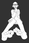 character:nojak feet skirt soyjak // 1947x2912 // 173KB