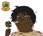 book character:amadou_abdramane character:shoyta flag:niger leaf lollipop military national_council_for_the_safeguard_of_the_homeland niger sun // 1012x861 // 264KB