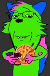 character:gapejak dont_touch_my_pizza furry kevin pizza soyjak // 676x1021 // 171KB