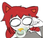 caca character:tama distorted pacifier // 240x215 // 48KB