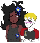 award blushing boobs character:jartycuck character:jartytan character:shartycuck // 1476x1552 // 162KB