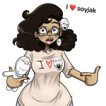 bossswagmaster character:feraljak character:gapejak character:neutralplier character:soyak i_heart tan_skin woman // 1080x1080 // 686KB